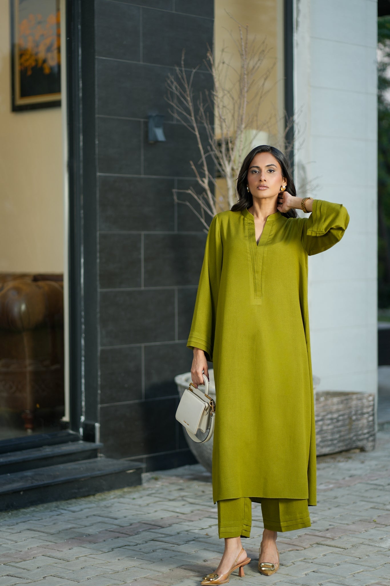 Olive Karandi Set