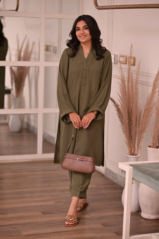 Olive Green Coord
